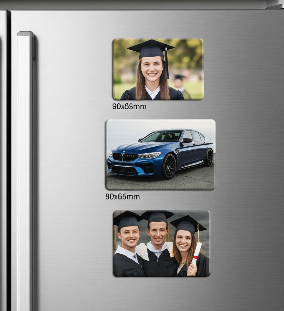 Customized 90*65mm Magnet (Set of 5)